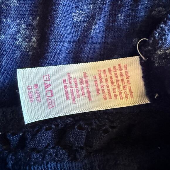 Justice - Girls Top - Floral Long Sleeve - Size 12 - Picture 5 of 8